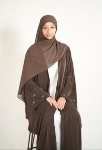 The Bow Tie Open Abaya Set🎀