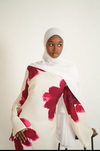 The Linen Blossom Abaya