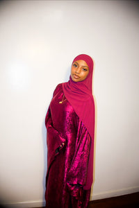 Jamila Butterfly Abaya with matching hijab