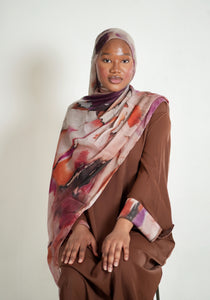 Water Color Abaya set