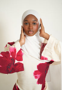 The Linen Blossom Abaya