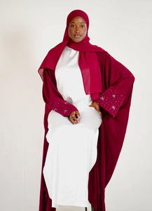 The Bow Tie Open Abaya Set🎀