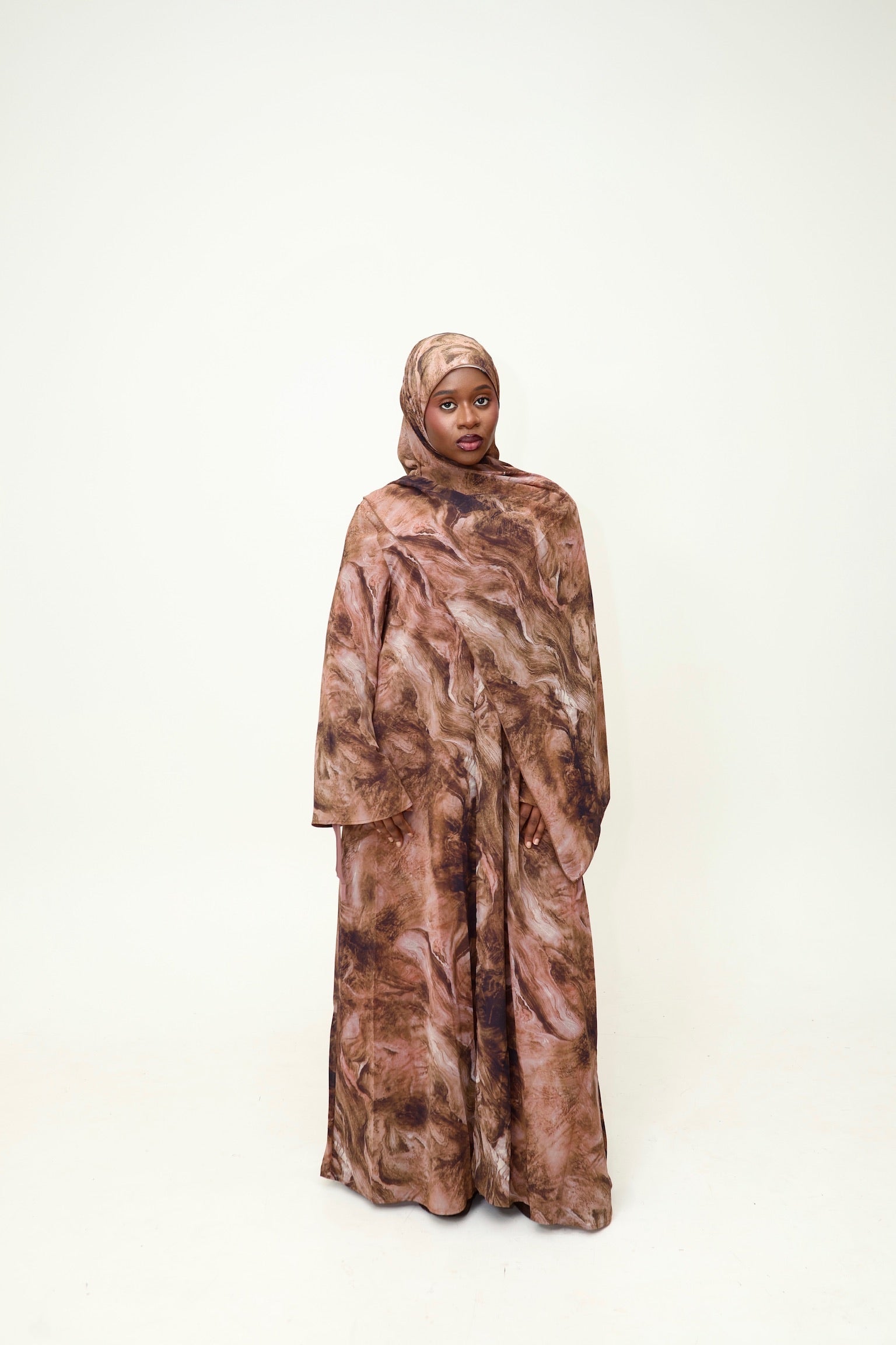 Aurora Watercolor Abaya