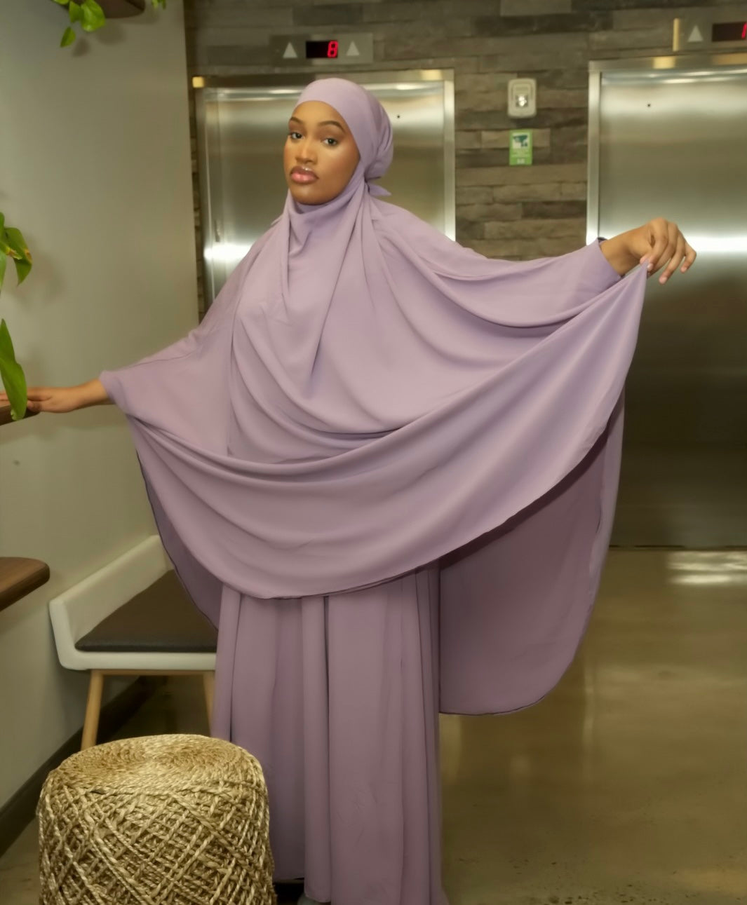 2 Piece Jilbab Dress