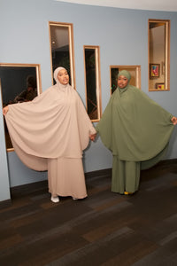 Beige jilbab skirt